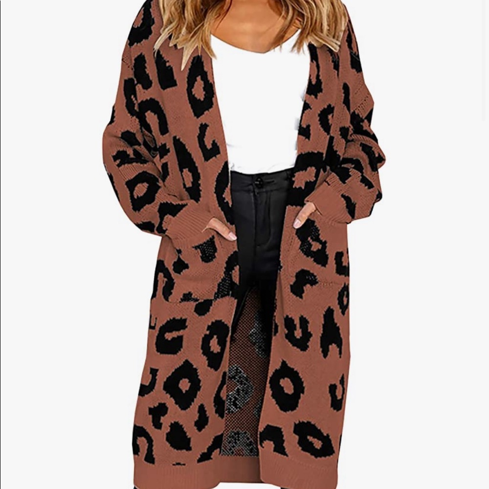 Fun long cardigan